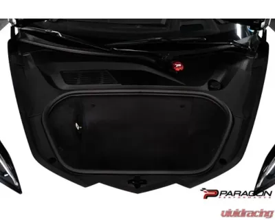 Paragon Performance Red Brake Fluid Cap Cover Chevrolet C8 Corvette 2020-2024 - PP-P0012A-A-RED-EN